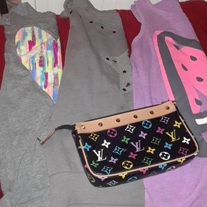 Kids tops with bag
